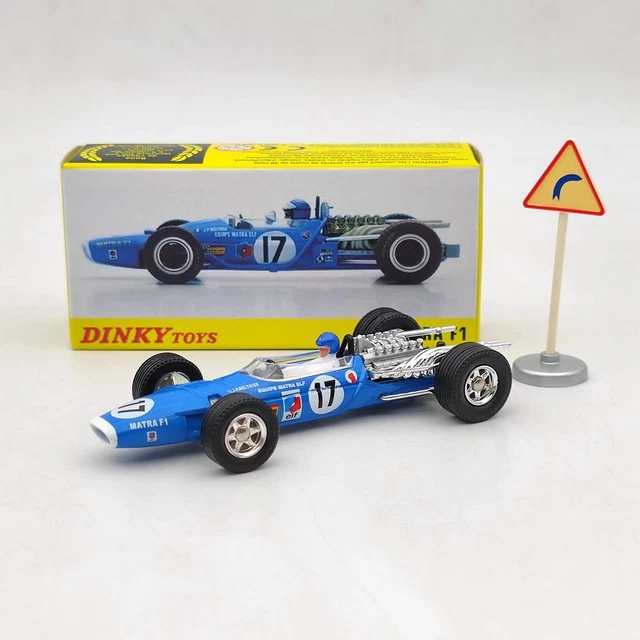Atlas Dinky Toys 1417 MATRA F1 DUNLOP Alloy car #17 1:43 Diecast Models