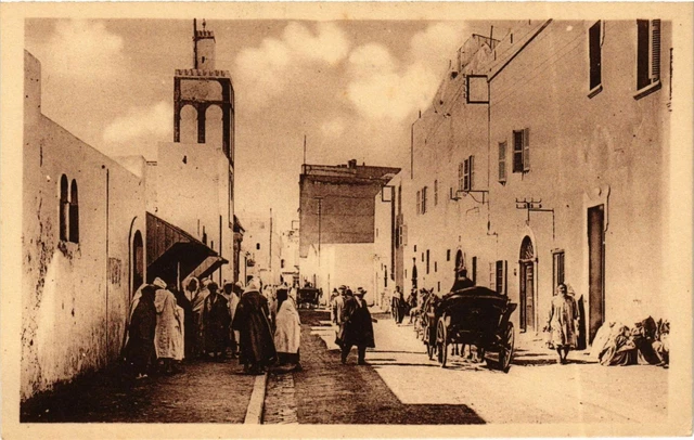 CPA AK CASABLANCA - La Rue Dar El Makhzen MOROC (796293)