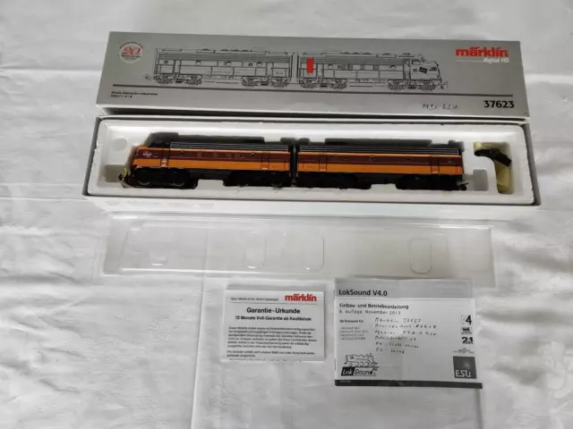 Märklin H0 37623 The Milwaukee Road Diesel-elektrische Lokomotive mit OVP & MFX