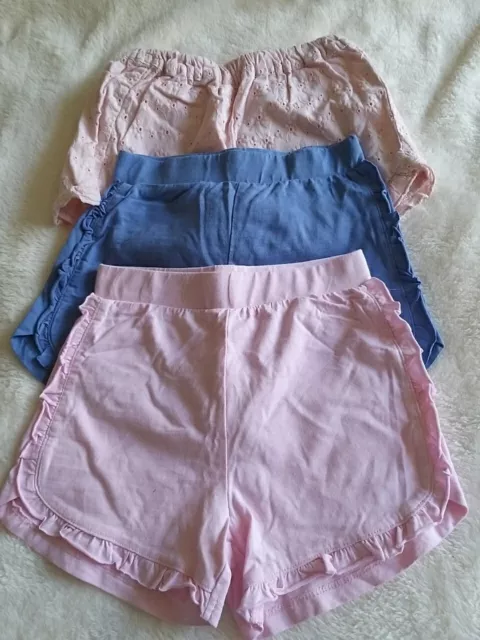 Girls Summer Shorts Bundle 2-3 Years