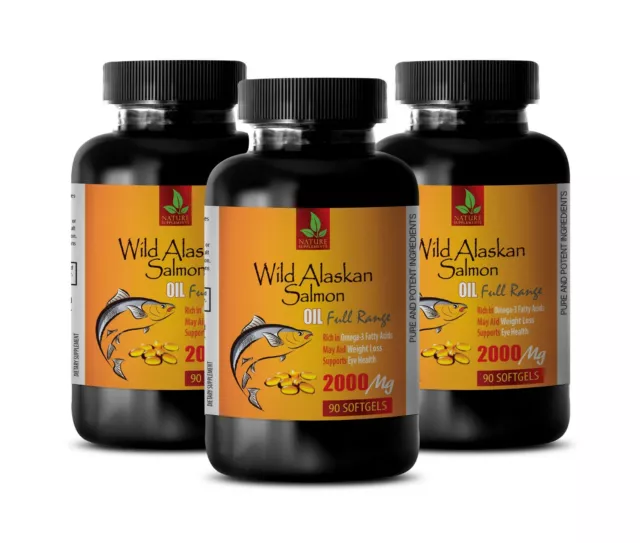 heart health first-aid - WILD ALASKAN SALMON OIL - eye health care products 3B