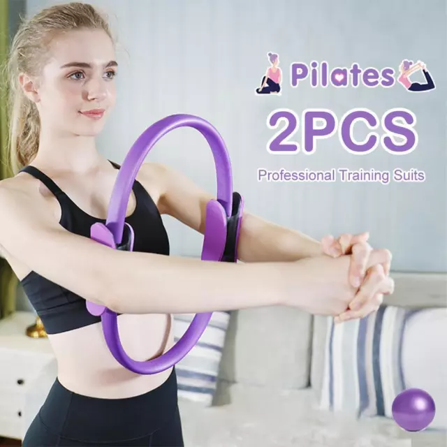 Yoga Ball Magic Ring Pilates Circle Exercise Equipment Workout༄