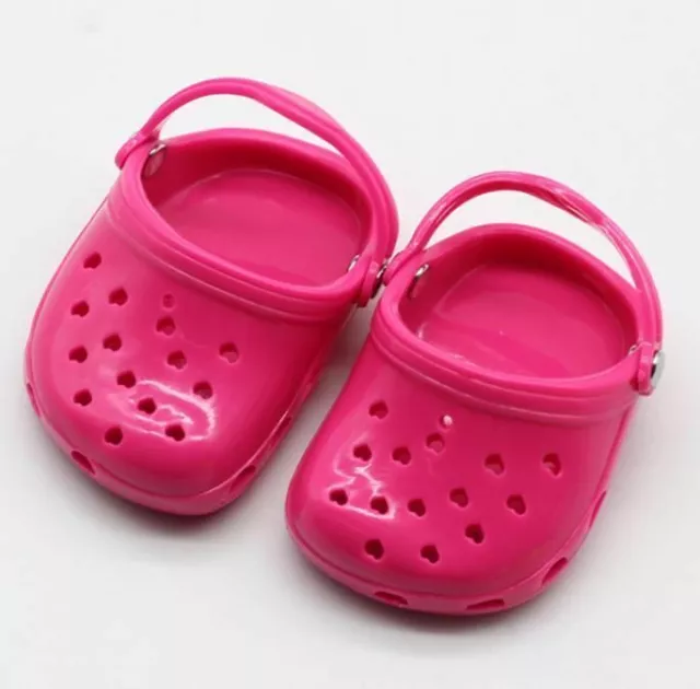 Baby Doll Slippers Colorful Shoes Fit 43cm Baby Dolls Clothes 17 Inch Reborn New 3