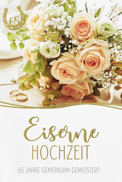 Glückwunschkarte Zum 18. Hochzeitstag – Mit Bären-Motiv & Metall-Token, 148 X 148 Mm
