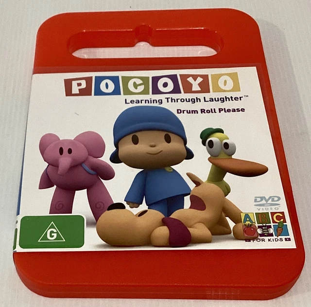 POCOYO DRUM ROLL PLEASE DVD LEARNING THROUGH LAUGHTER. REGION 4 