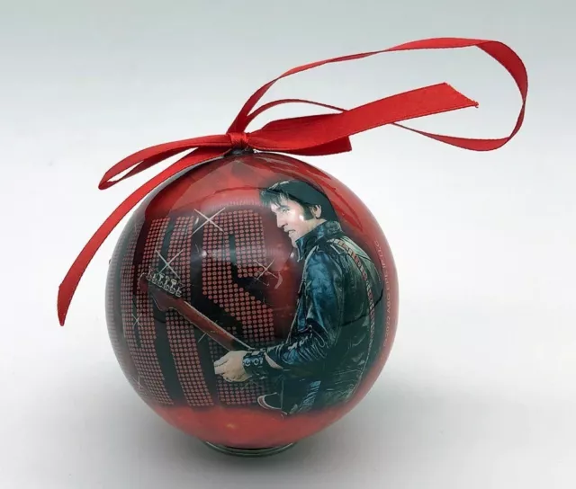 Elvis Presley Christmas Bauble  - 68 Name