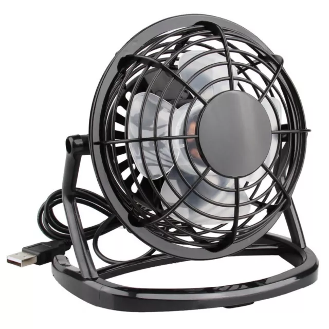 Mini ventilateur de table aliment�� par USB ultra silencieux petit et pratique p