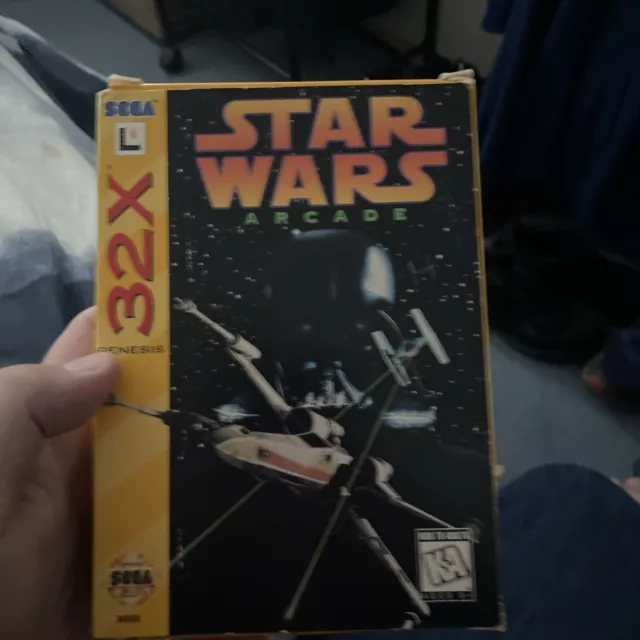 Star Wars Arcade- Sega 32x -Mega drive/Genesis-Fully Complete/