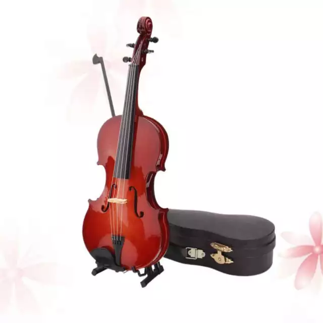 Violon De Bureau Miniature Instrument Musique Mini-jouet Décor