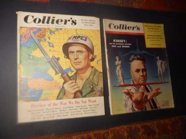 October 27 1951 COLLIER'S Magazine The War We Do Not Want RUSSIA Nash Car Ad 2x