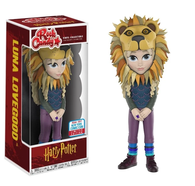LUNA LOVEGOOD W Lion Head Harry Potter Funko POP Rock Candy