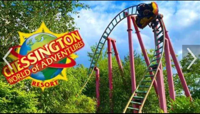 Chessington World Of Adventures Tickets 2no