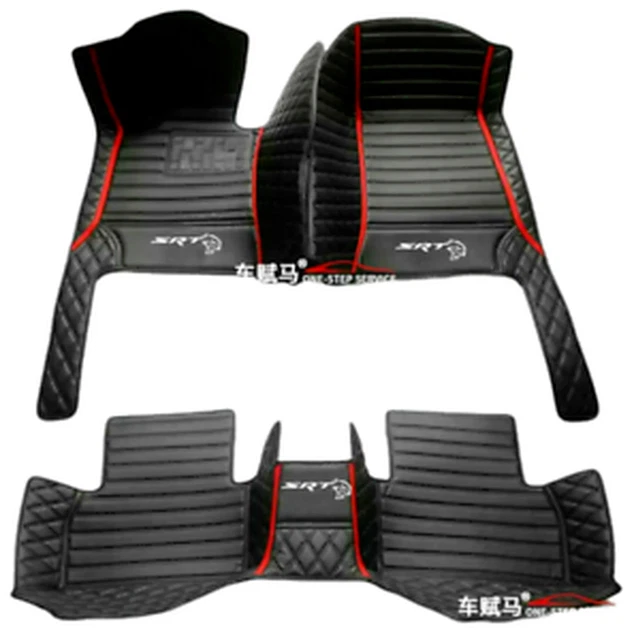 CAR FLOOR MAT For Dodge Charger Challenger SRT RT SXT Hellcat Luxury