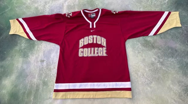 2000 Brian Gionta Boston College Eagles Nike NCAA Jersey Size Large – Rare  VNTG