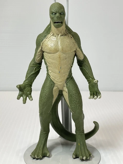 Marvel 2011 Spider-Man The Lizard 6” Action Figure Swimways Dive Character