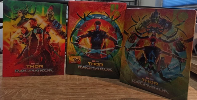Marvel Thor Ragnarok Fullslip mit Hardbox Filmarena Steelbook WEET Collection