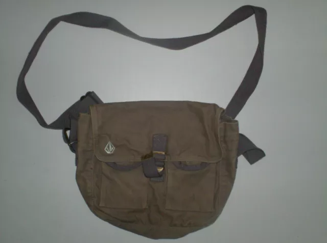 bag womens mens volcom bag tote shoulder - used - from the 2000´s  brown 2000