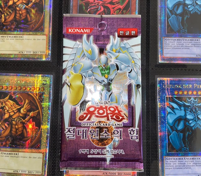 yugioh elemental energy booster box Yu-Gi-Oh! Elemental Energy EEN-KR Korean Booster Box main image 1