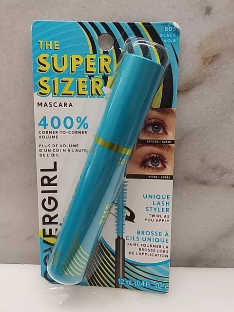 CoverGirl Super Sizer Mascara 400% Volume #805 BLACK