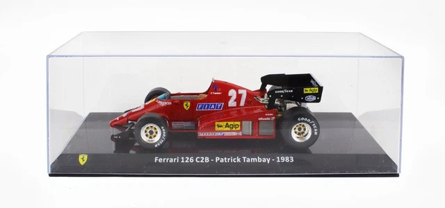 Brumm Ferrari 126 C2 Turbo N°27 – Patrick Tambay, GP Italie 1982, échelle 1/43, R287-CH