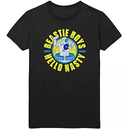 Beastie Boys Men's BEASTTS02MB04 T-Shirt XL Nero