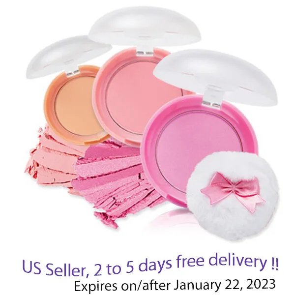 ETUDE HOUSE Lovely Cookie Blusher, 5 color options + Free Gift Sample !!