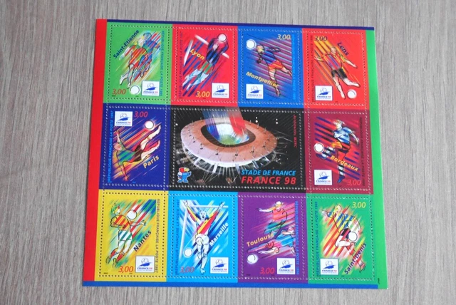 Affiche Collector Coupe Du Monde France 98 – Originale – Édition Limitée