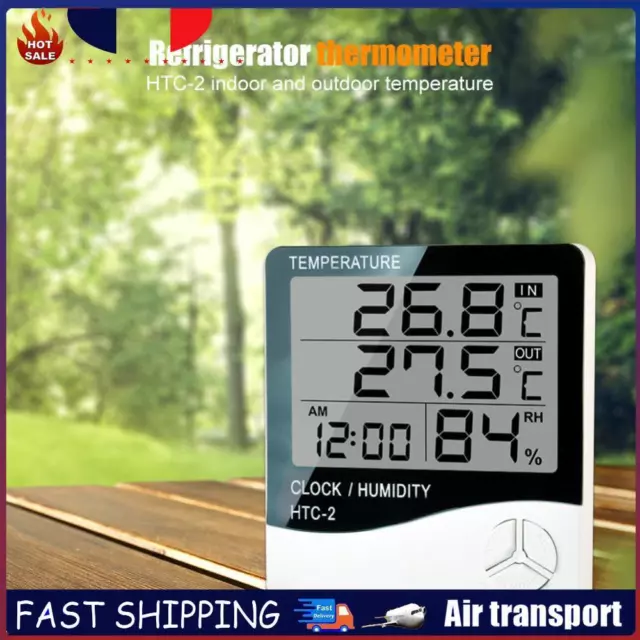 Thermometer Hygrometer Electronic Temperature Humidity Meter Gauge Home Indoor F