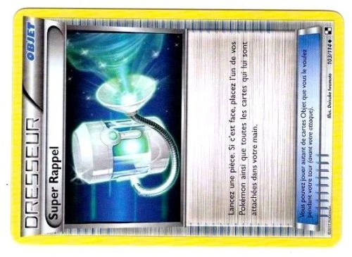 Unco Black & White Pokemon #103/114 Super Reminder