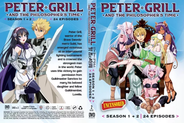 *ANIME* DVD PETER GRILL TO KENJA NO JIKAN+SUPER EXTRA VOL.1-24 END UNCUT  ENG DUB