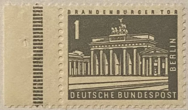 German Stamp Berlin 1956 - Berlin Buildings and Monuments