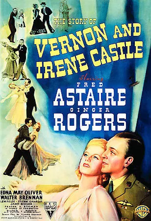 THE STORY OF Vernon and Irene Castle, DVD NTSC, Subtitled, Original ...