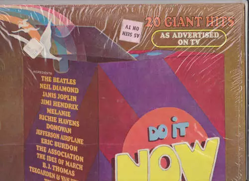 Various - 20 Giant Hits / The Do It Now Founda LP Comp Vinyl Scha