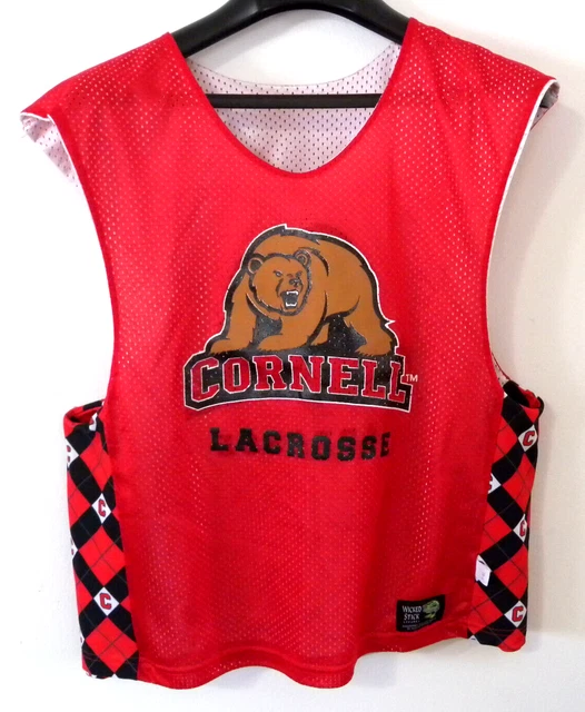 Wicked Stick Apparel Cornell University Lacrosse Reversible Mesh Jersey Youth XL