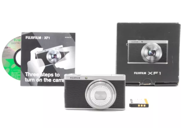 [MINT in Box] Fujifilm XF1 Black 12.0MP Compact Digital Camera black From Japan