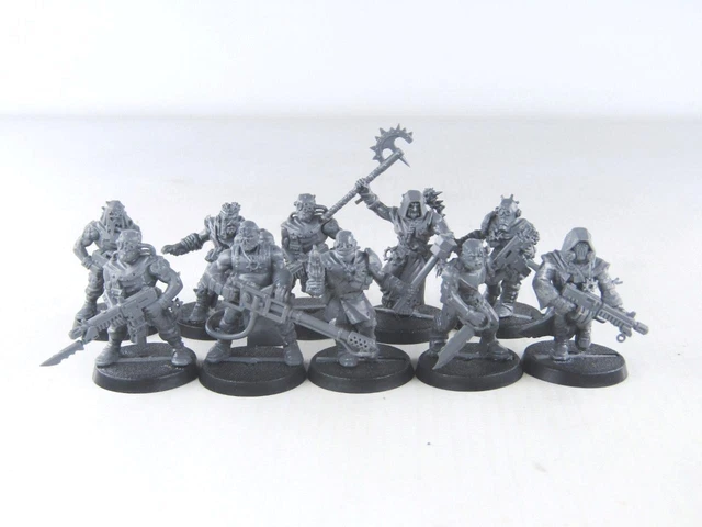 (8475) CHAOS CULTISTS Squad Chaos Space Marines 40k 30k Warhammer $24. ...