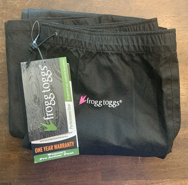 Frogg Toggs Pro Action Women’s Rain Pants Motorcycle Rain Gear Size XXL