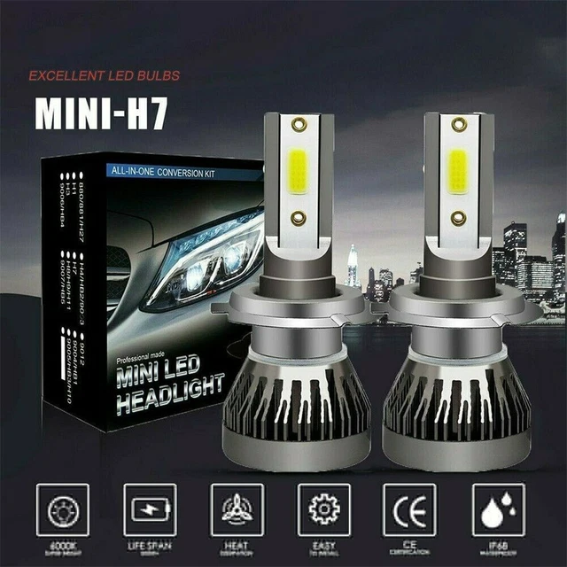 KOSTENLOSE FERN-/ABBLENDLICHT GLÜHBIRNEN 200W/20000LM Auto LED ...