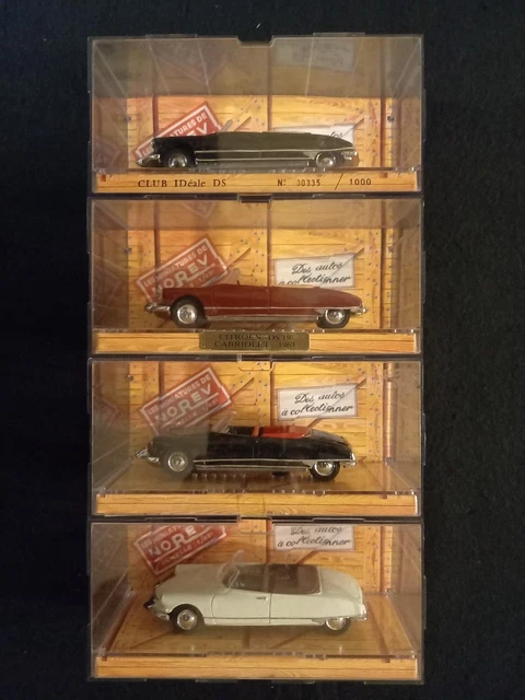 Rare Coffret 50 ans de la Citroen DS Norev édition limitée 2