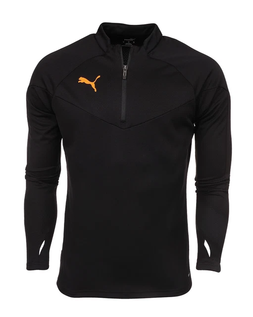 Puma Pullover Uomo IndividualFINAL 1/4 Zip Training Fitness Sport