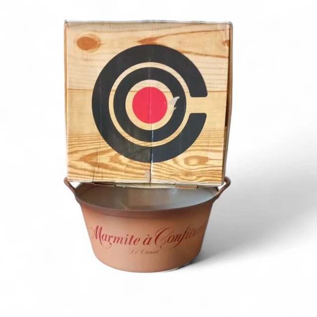 Vintage Franse Le Creuset Marmite à confiture - Kringwinkel