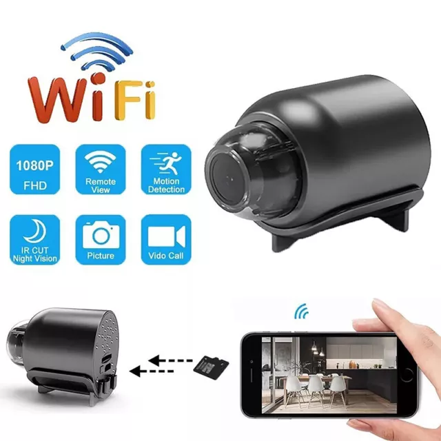 Night Vision HD Mini WiFi Camera Indoor Safety Security Surveillance Video RecEL