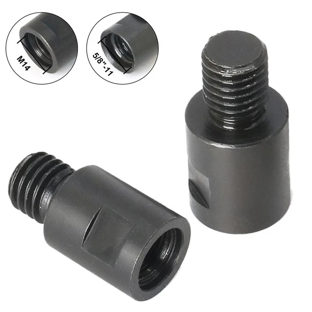 M14 a 5/8 11 Adattatore filettato per utensili elettrici e ruote di rettifica tazza