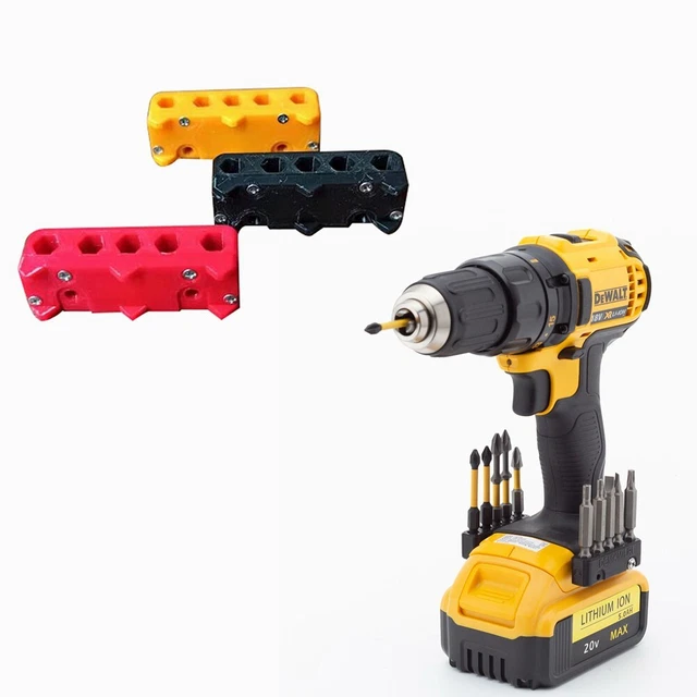 Robusto organizzatore di bit magnetico per DeWaltfor Tools conservazione sicura a 5 bit