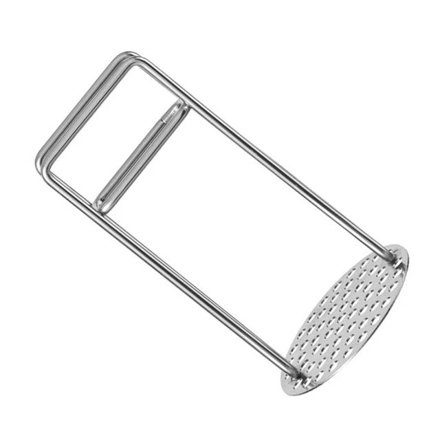 1 pieza práctico acero inoxidable máser patata utensilios de cocina permanentes (sílaba