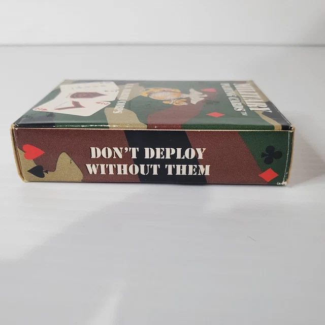 MILITARY PLAYING CARDS U.S. Marine Corps Insignia Rank Identification