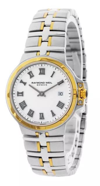 Raymond Weil Parsifal White Dial 30Mm Women's Watch 5180-Stp-00300