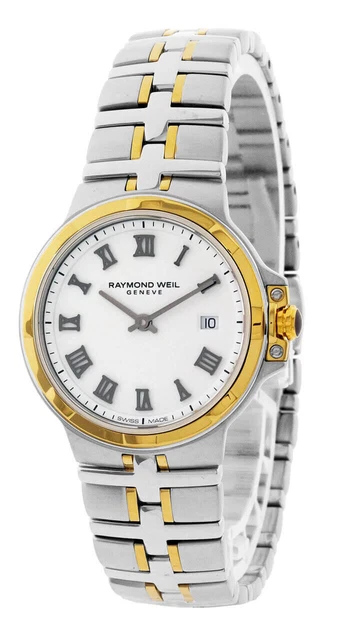 Raymond Weil Parsifal White Dial 30Mm Women's Watch 5180-Stp-00300 Raymond Weil Parsifal White Dial 30Mm Women's Watch 5180-Stp-00300
