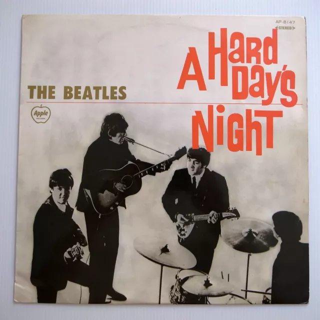 The Beatles ‎– A Hard Day's Night JAPAN 1969 vinyl LP AP-8147