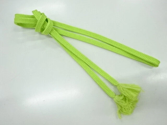 6141777: Japanese Kimono / Vintage Hand-Tied Obijime Cord